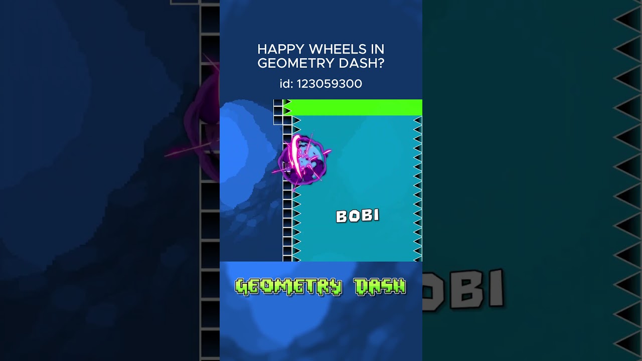 SPIKE FALL like in Happy wheels? - Geometry dash 2.2