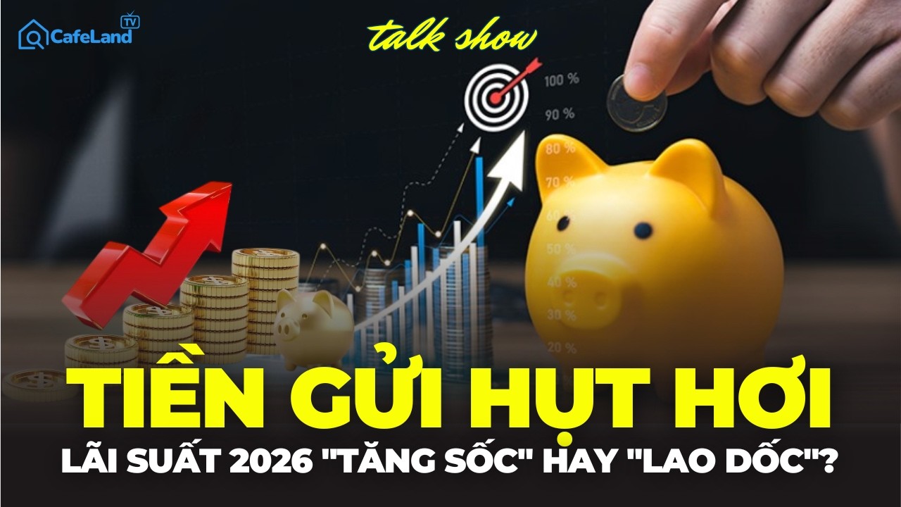 TALK SHOW: Tiền gửi HỤT HƠI, LÃI SUẤT 2026 