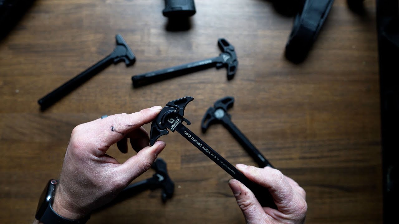 Best Ambidextrous Charging Handles for the AR15 / M4 (Aero, Radian, Geissele, Palmetto State Armory)