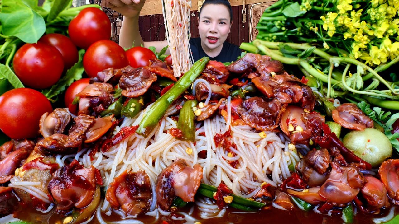 ตำซั่วหอยเเครงเผ็ดนัวร์น้ำปลาร้าเเกล้มผักบุ้งนาผักสดๆเต็มถาด|ส้มซ่าพาเเซ่บ 26 กุมภาพันธ์ ค.ศ. 2026
