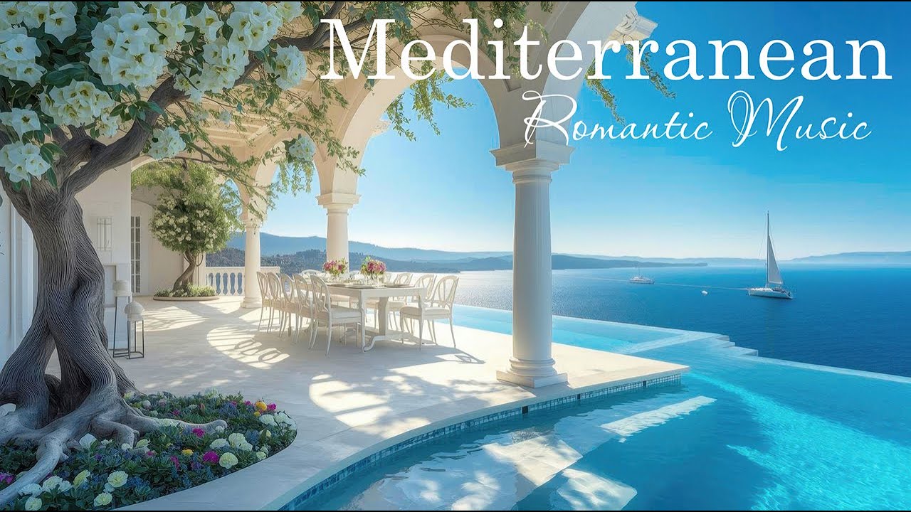 Romantic Music 🎶 2 Hours Relaxing Italian Music by the Coast (No Ads)
