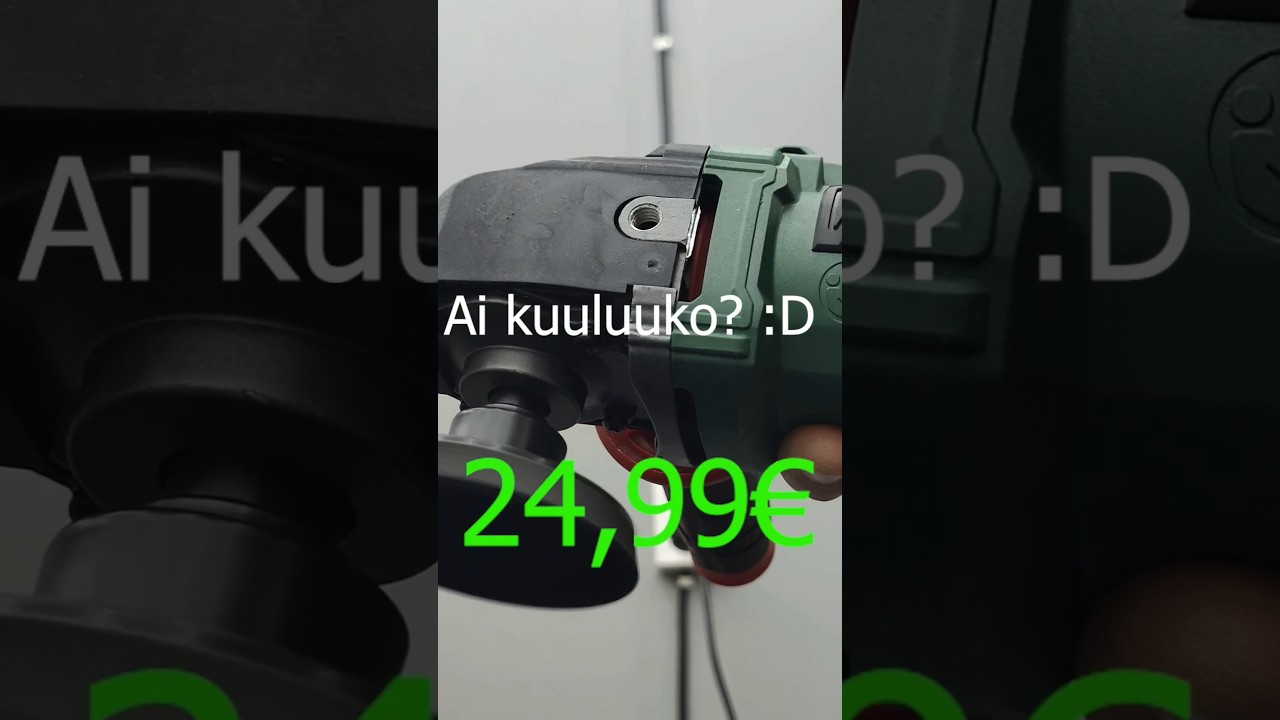 Lidlin 24,99&euro; Myllytyskone - laakeri rikki?! #lidl #myllytyskone #lidlsuomi #autoharrastus #suomi