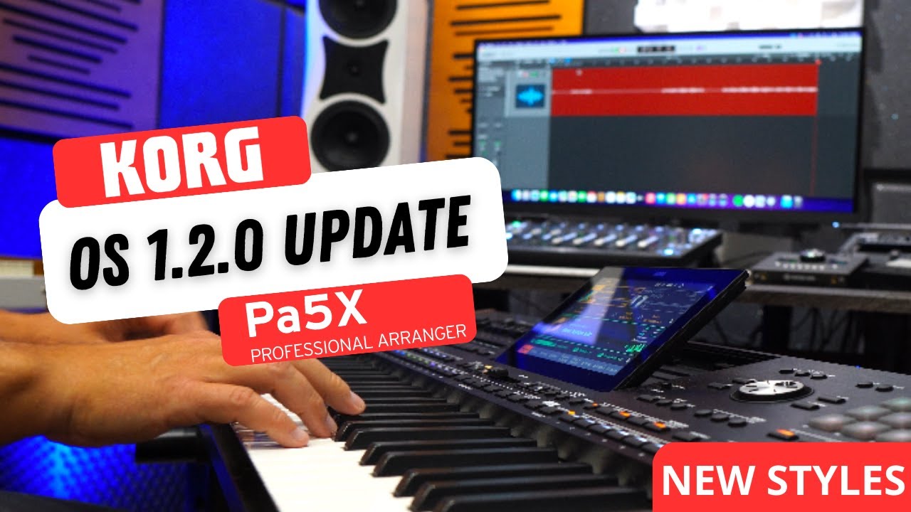 KORG PA5X OS Update 1.2.0 - 2 NEW Ballads Styles