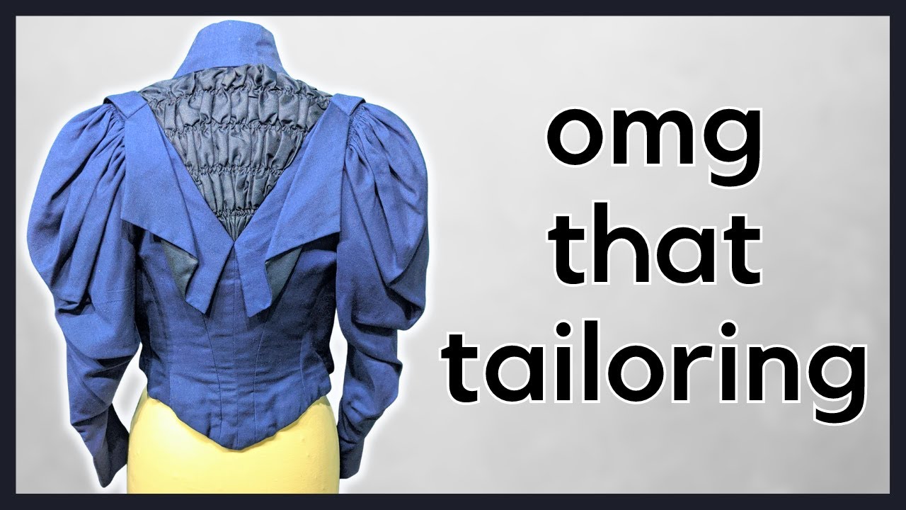 How did Victorians make such exquisite stuff? // Taking a look at expert Victorian tailoring
