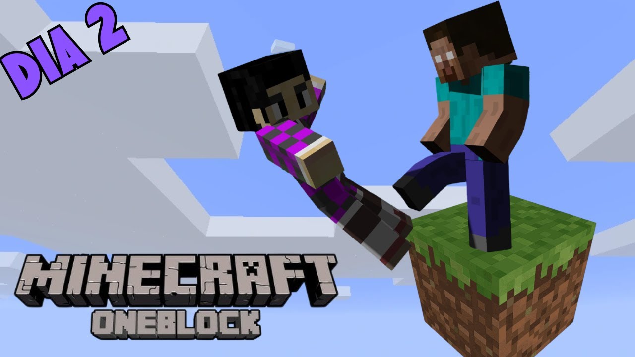 Minecraft Oneblock Dia 2 Tenemos que comenzar de nuevo