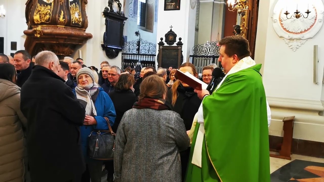 Odnowienie przyrzeczeń małżeńskich w katedrze w Łowiczu 