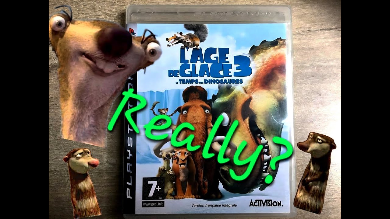 MUZLIK DAVRI yoxud ICE AGE 3 o'yini haqida
