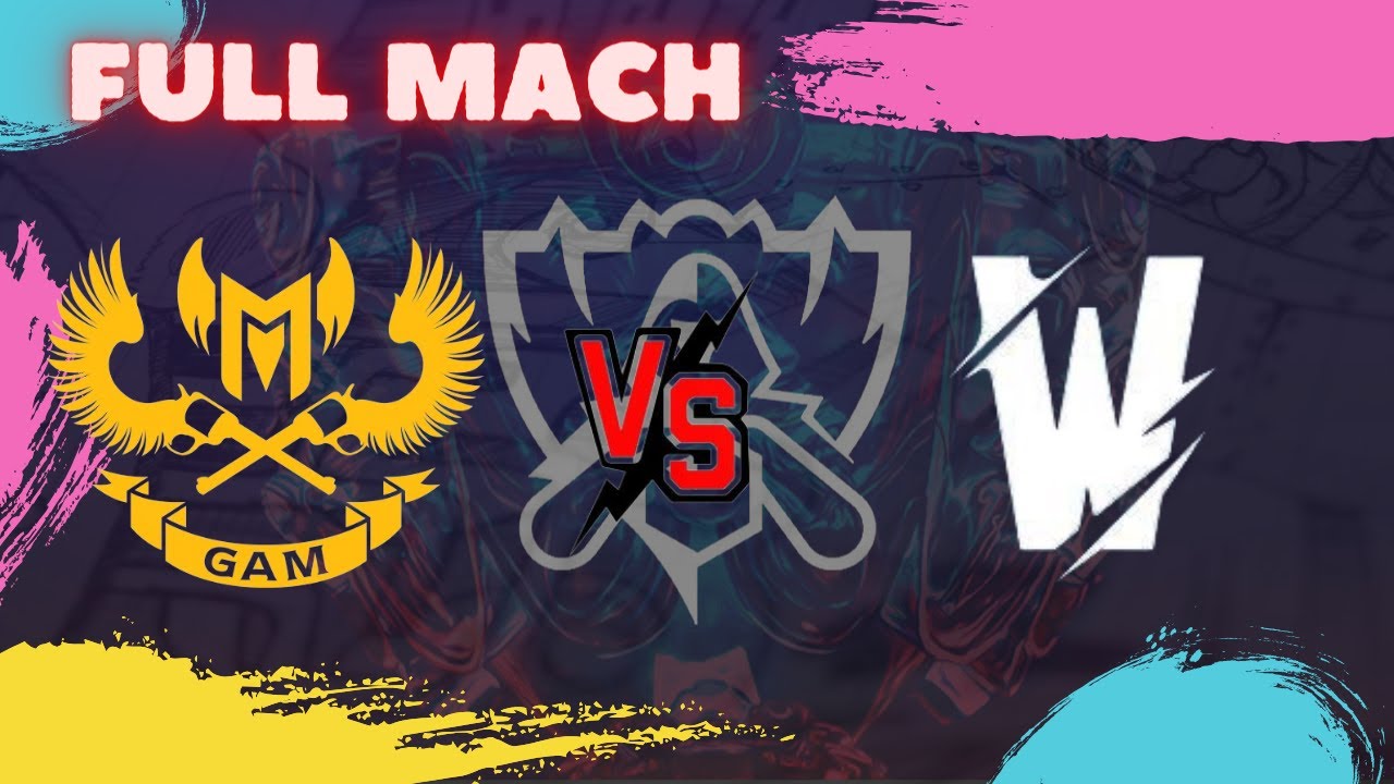 TW vs  GAM   FULL MACH Play In Stage   2023 Worlds   Team Whales vs GAM Esports 2023 ‐