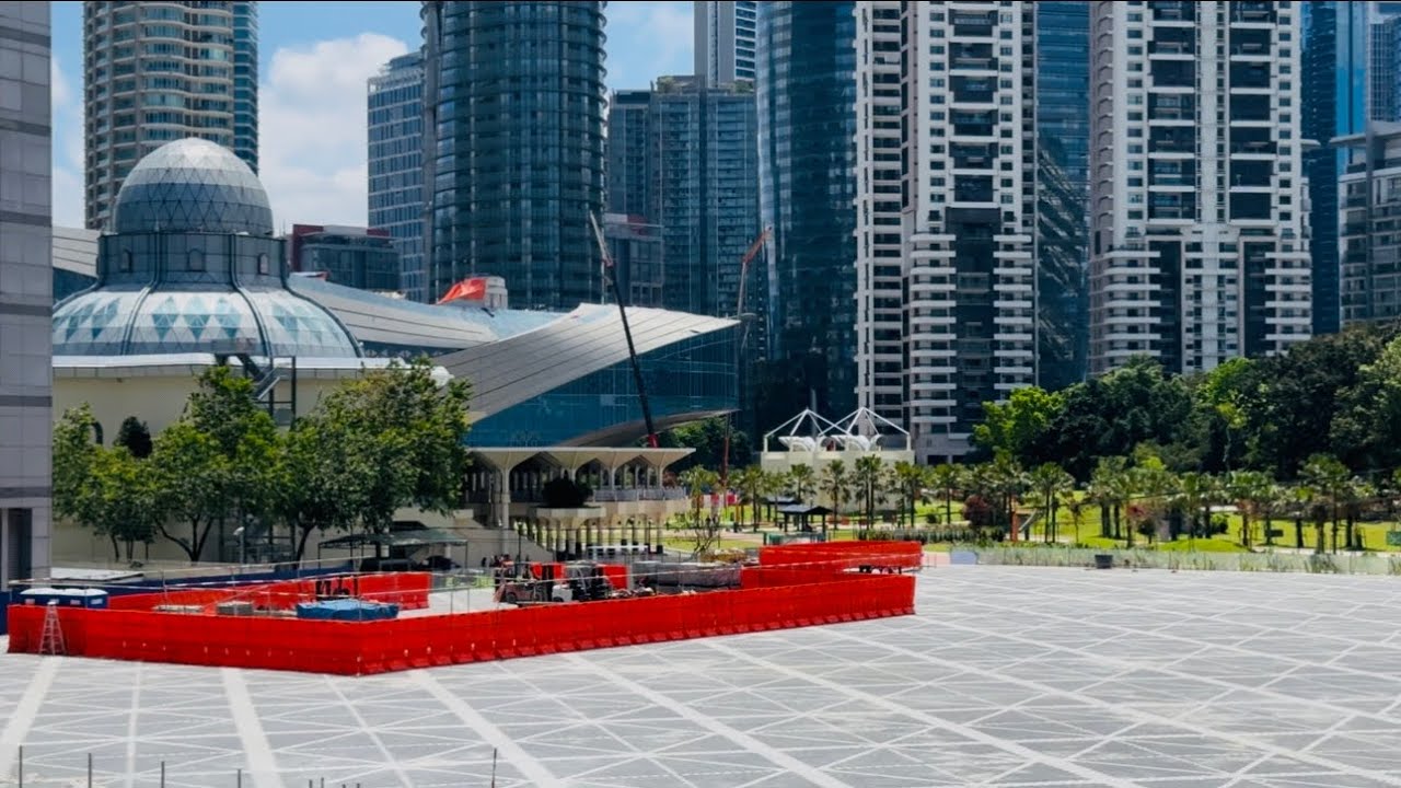 [4K60FPS] ‼️Akhirnya Selesai Tutup Projek Fairmont 80 Tingkat KLCC & Tower M 145 Tingkat‼️(Malaysia)