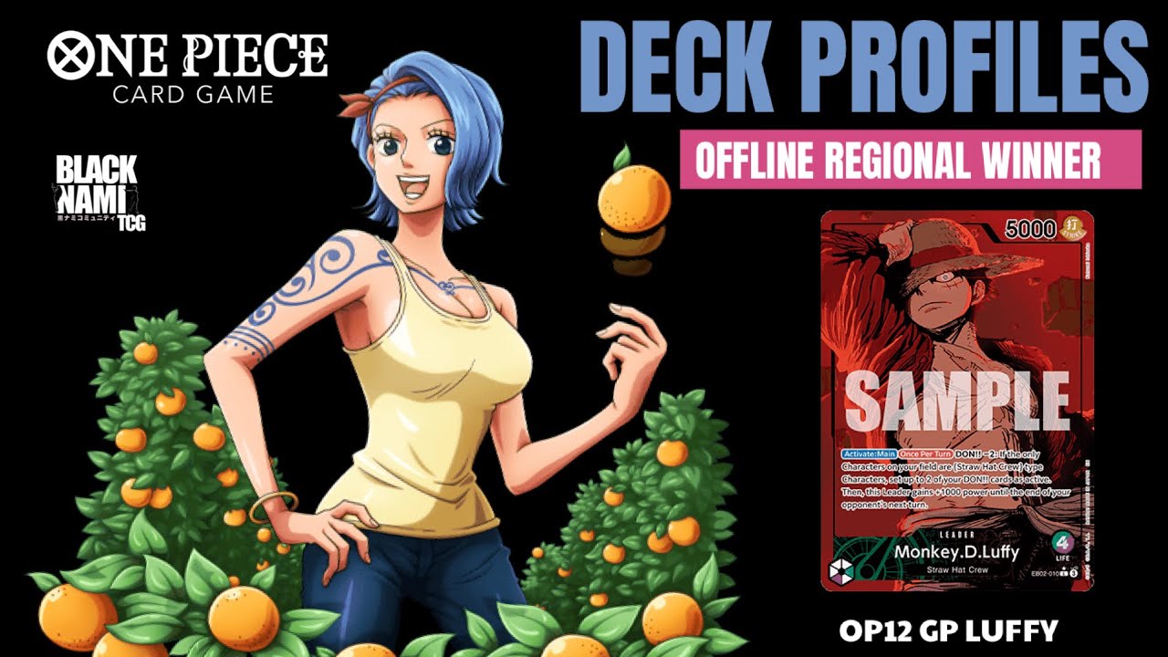 One Piece TCG - [OP12] - GP Luffy Deck Profile