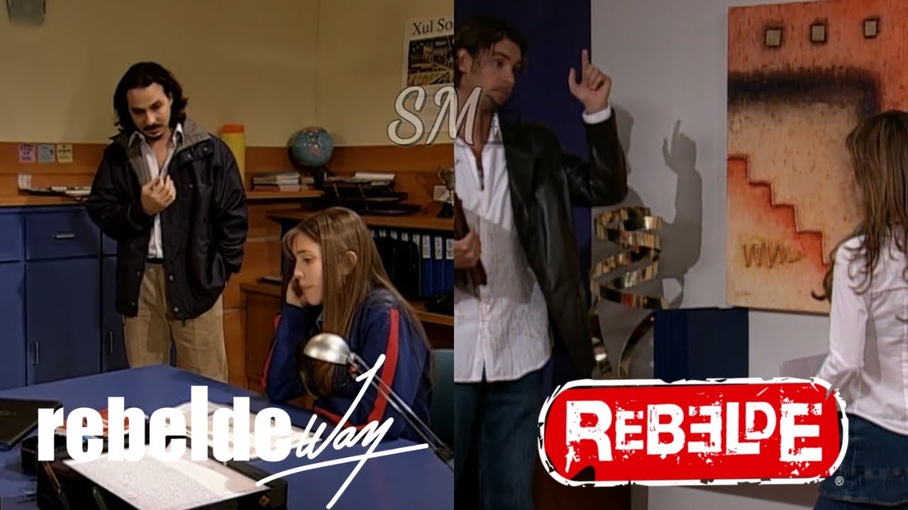 Mia y Manuel/Miguel castigados - 1° Parte - Rebelde Way / Rebelde.