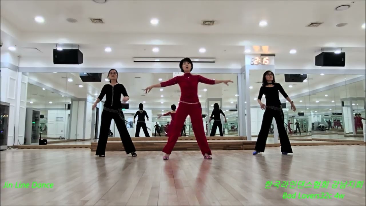 Bad Lovers - Jin Line Dance [한국라인댄스협회 강남지회]