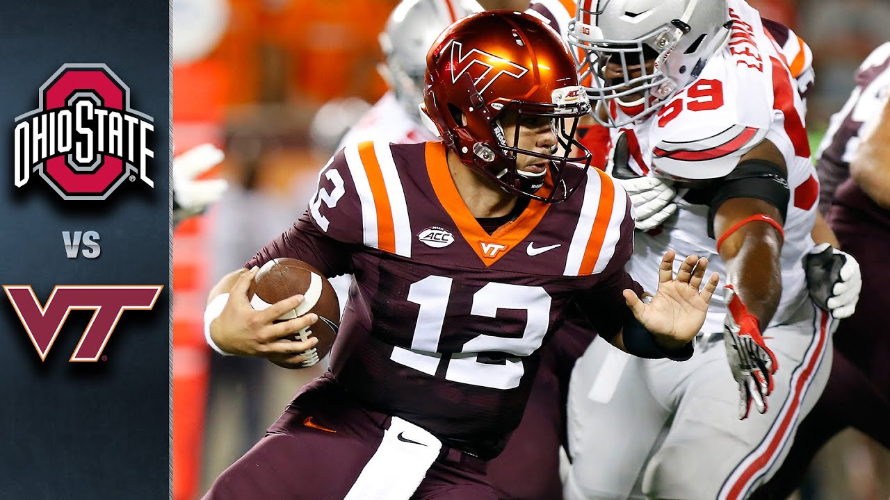 Ohio State vs Virginia Tech | 2015 ACC Football Highlights