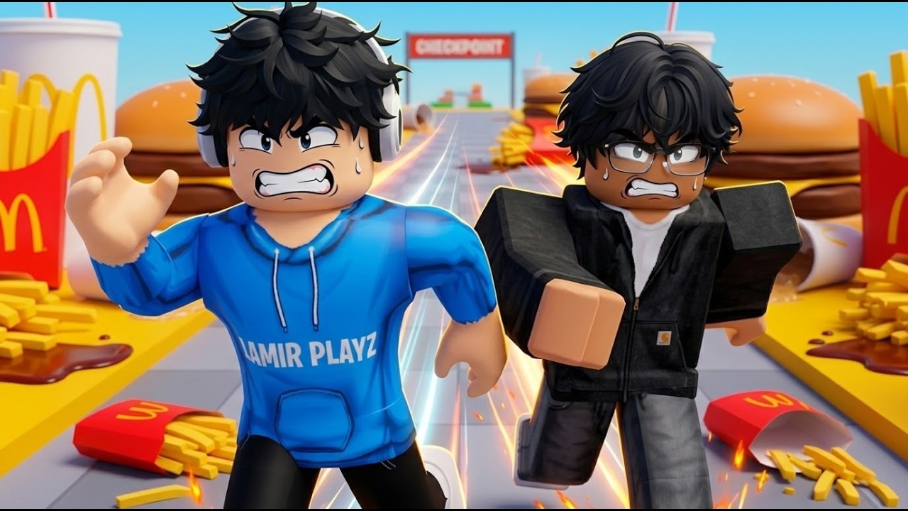 ESCAPE FROM MCDONALD! | Sahir Gaming