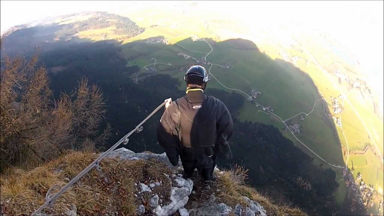 Base jump 2012 Drachenwand