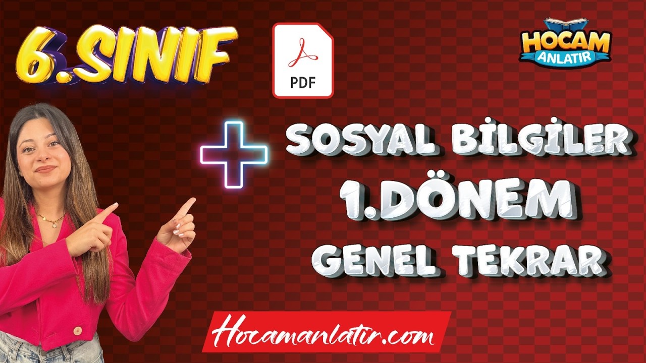 6. Sınıf Sosyal Bilgiler 1. Dönem Genel Tekrarı #5sınıf #2026