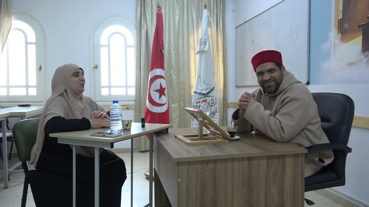 السيدة وحيدة كمون في سردالحزب 10 من القرآن الكريم إلى آخر سورة النساء على الشيخ مراد جدلي