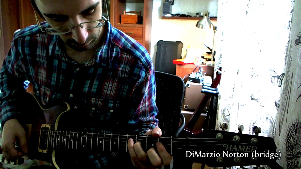 Pickup comparison - PAF36th 490R SH-1n Tone Zone Norton Afwayu