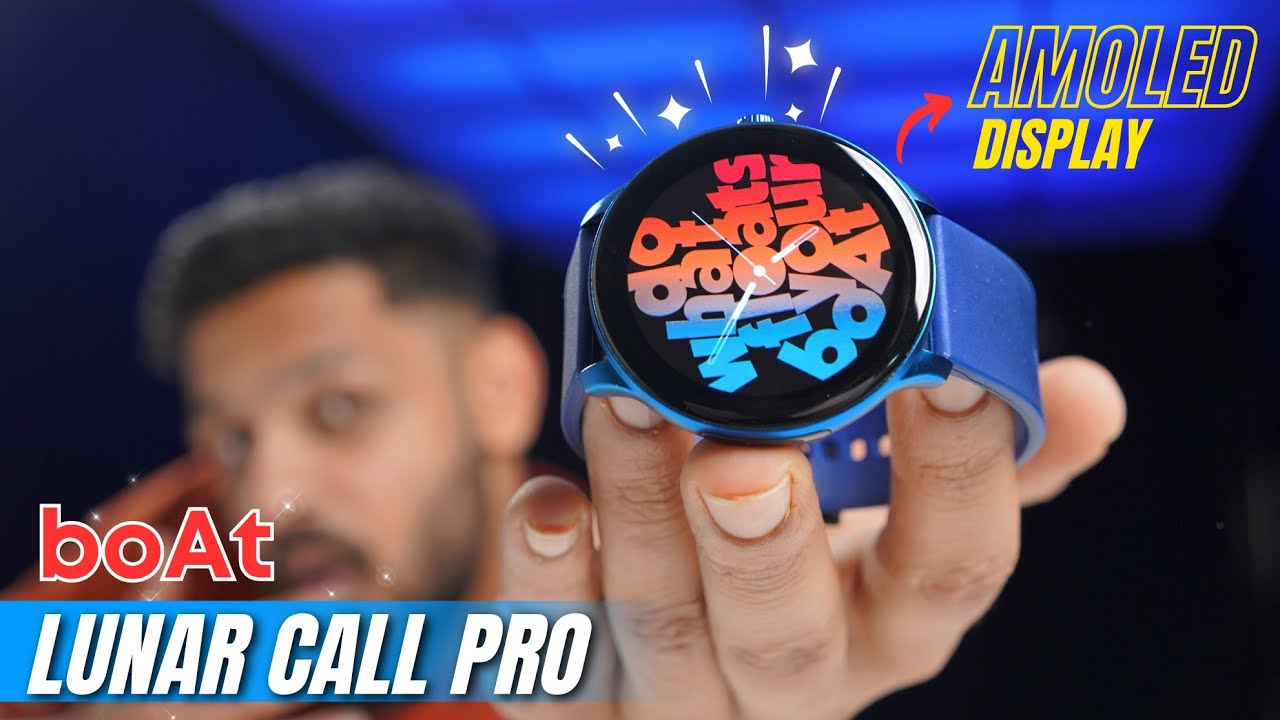 boAt Lunar Call/connect Pro - Best Amoled Smartwatch of 2023🏆