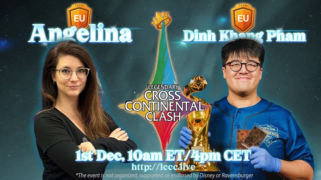 Disney Lorcana LCCC Round 4 - DKP vs ANGELINA