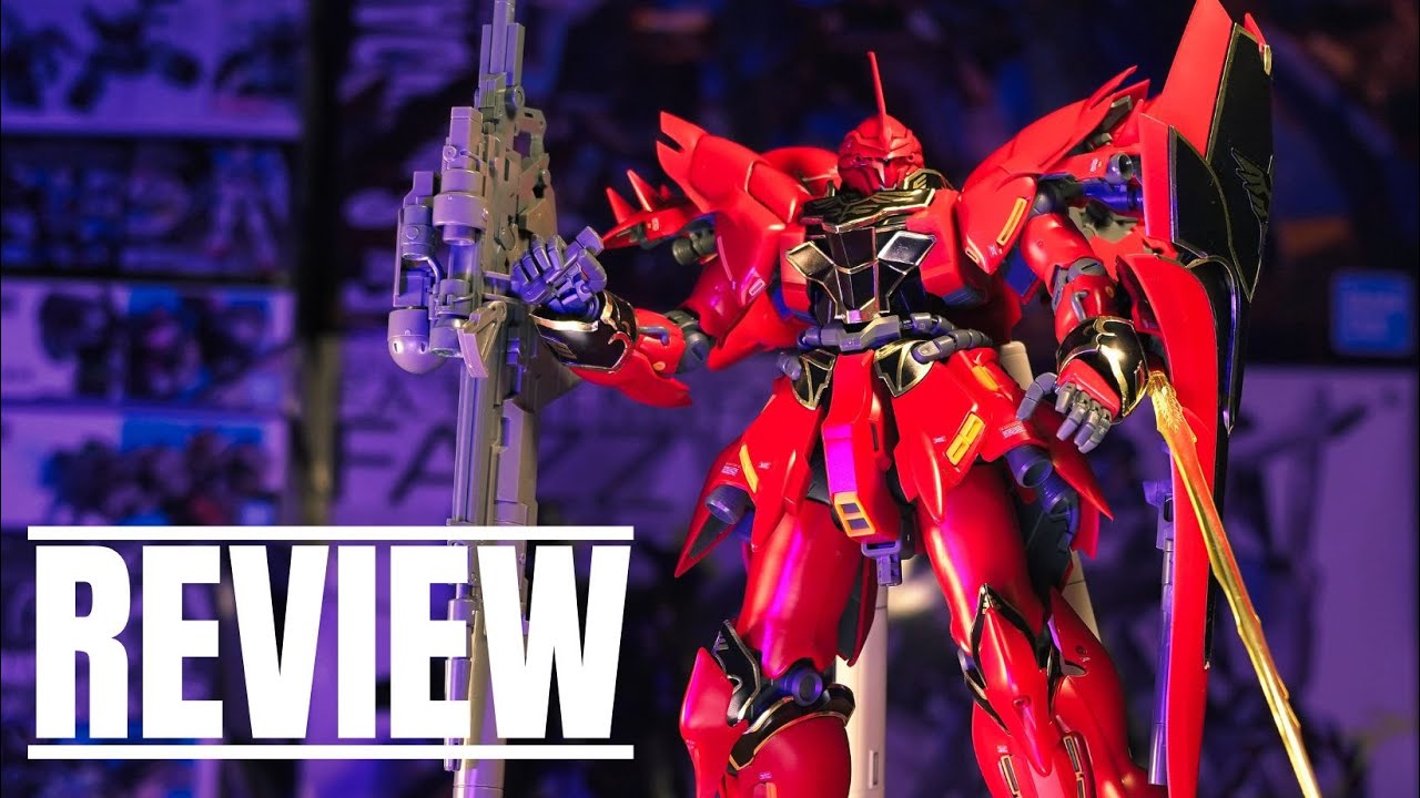 Он сломался у нас, но... всё ещё выглядит величественно - MG 1/100 Sinanju OVA Ver. | ОБЗОР