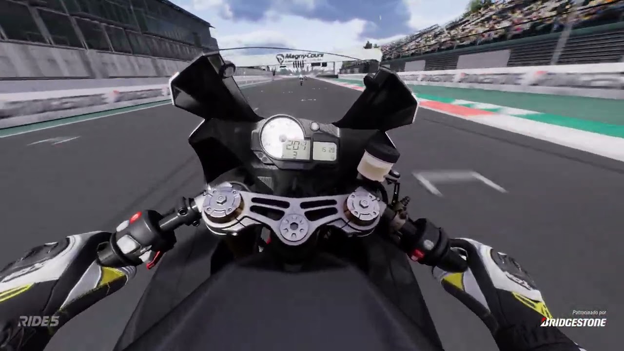 Ride 5 pov bimota bb3, circuito magny cours.