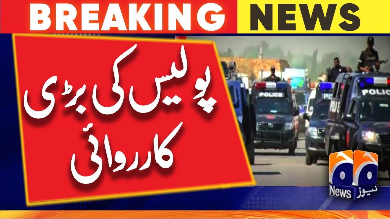 Police Operation in Swabi