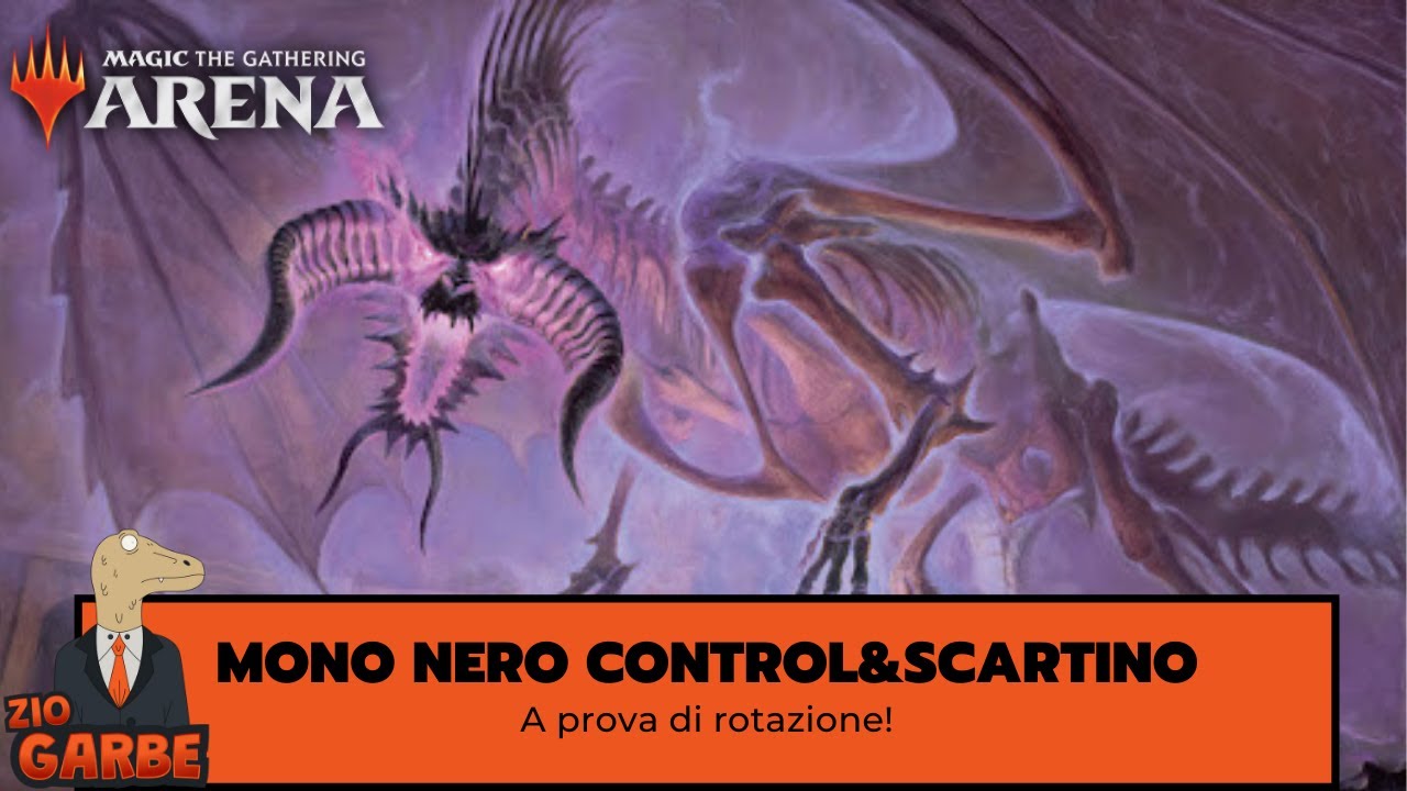 Mono nero control&discard a prova di rotazione! [Magic Arena Ita]
