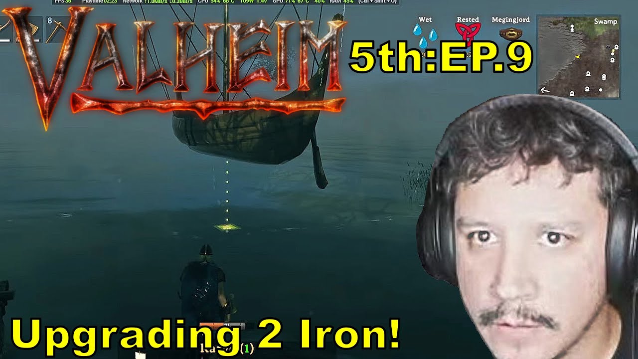 🔴 LIVE: 5thEP.9 - 2kDay Challenge! UPGRADING 2 IRON! (TubaWalk v0.1.3)