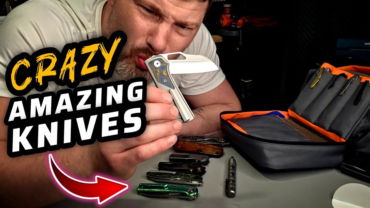 Some Seriously Cool New Knives (And A 40 Slot Carrying Case)