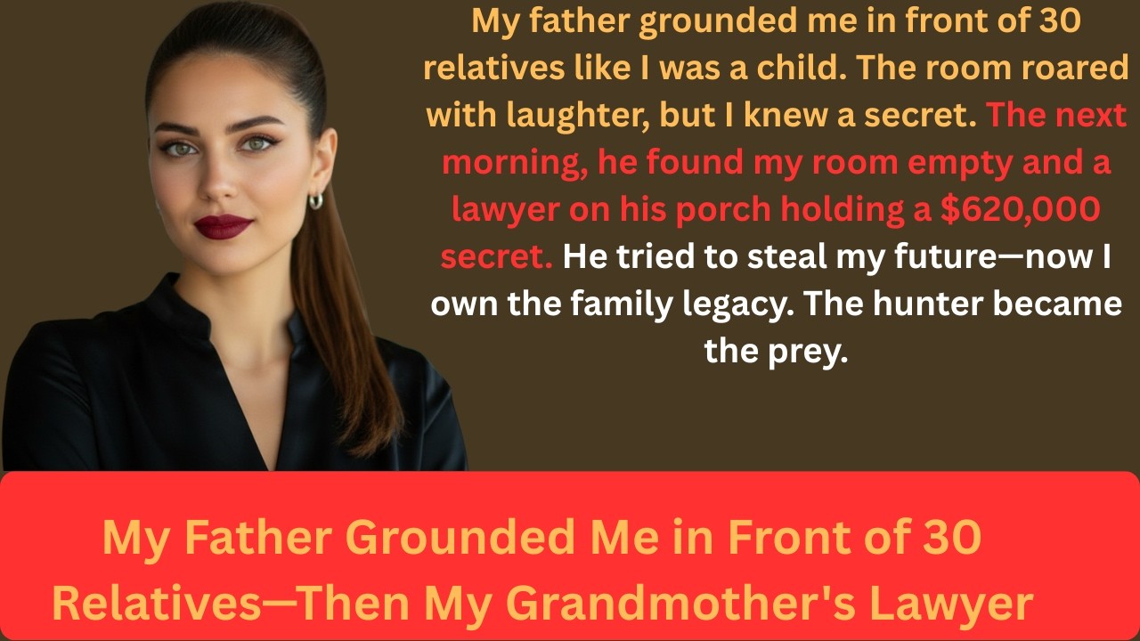 My Dad Grounded Me In Front Of 30 Relatives—Then His Lawyer Walked In With The Truth