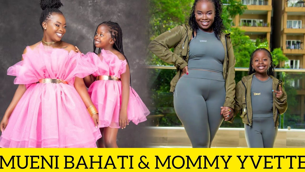 MUENI BAHATI & HER MOM YVETTE OBURA ARE THE QUEENS OF FASHION |MUENI BAHATI & HER MOM CUTE  MOMENTS