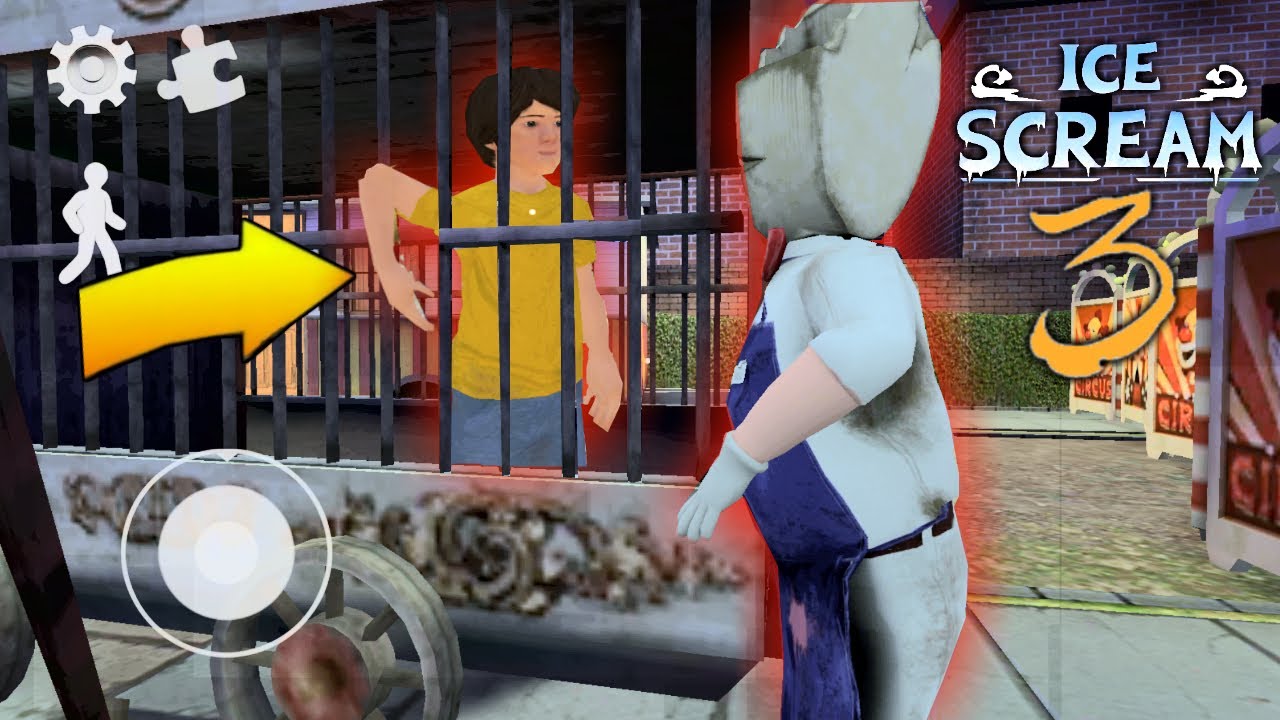 МОРОЖЕНЩИК закрыл меня В КЛЕТКЕ в ICE SCREAM 3 обновление ПРОДАВЦА МОРОЖЕНОГО - Ice Scream 3