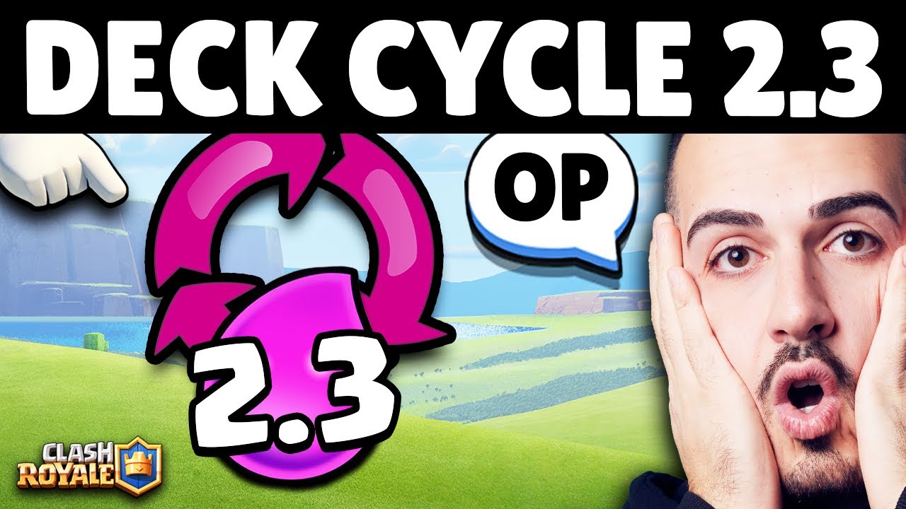 REAZIONE a MOMO con DECK CYCLE 2.3! - Clash Royale