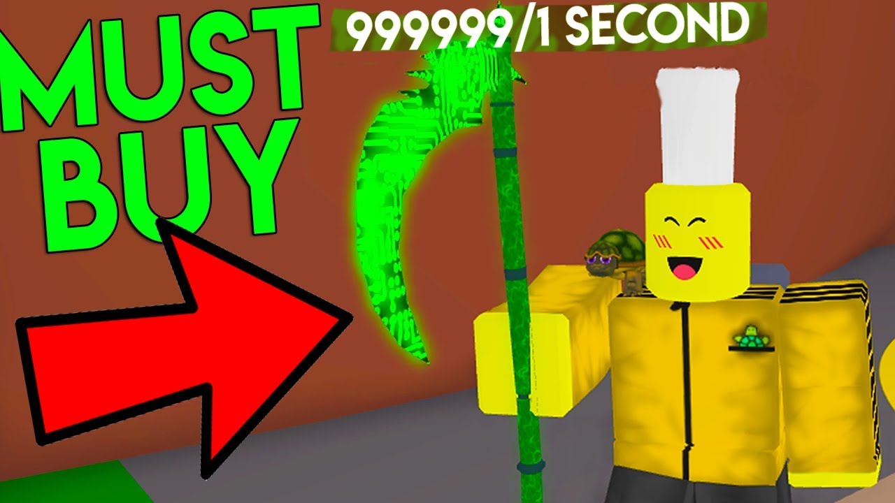 ROBLOX MINING SIMULATOR *BUYING MOST OP PICKAXE!*