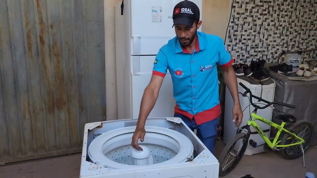 Máquina Electrolux LBU 15, veja a maneira correta de desmontar para fazer a higienização