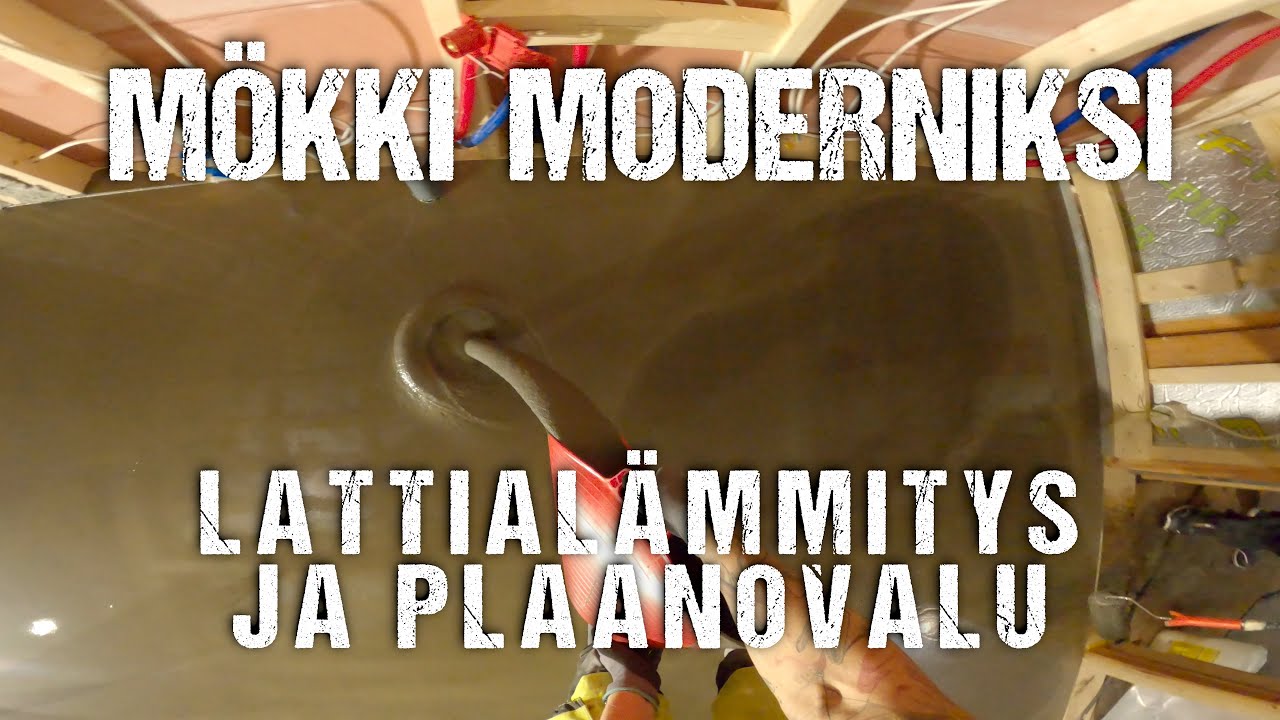 Lattialämmitys ja Plaanovalu | MÖKKI MODERNIKSI