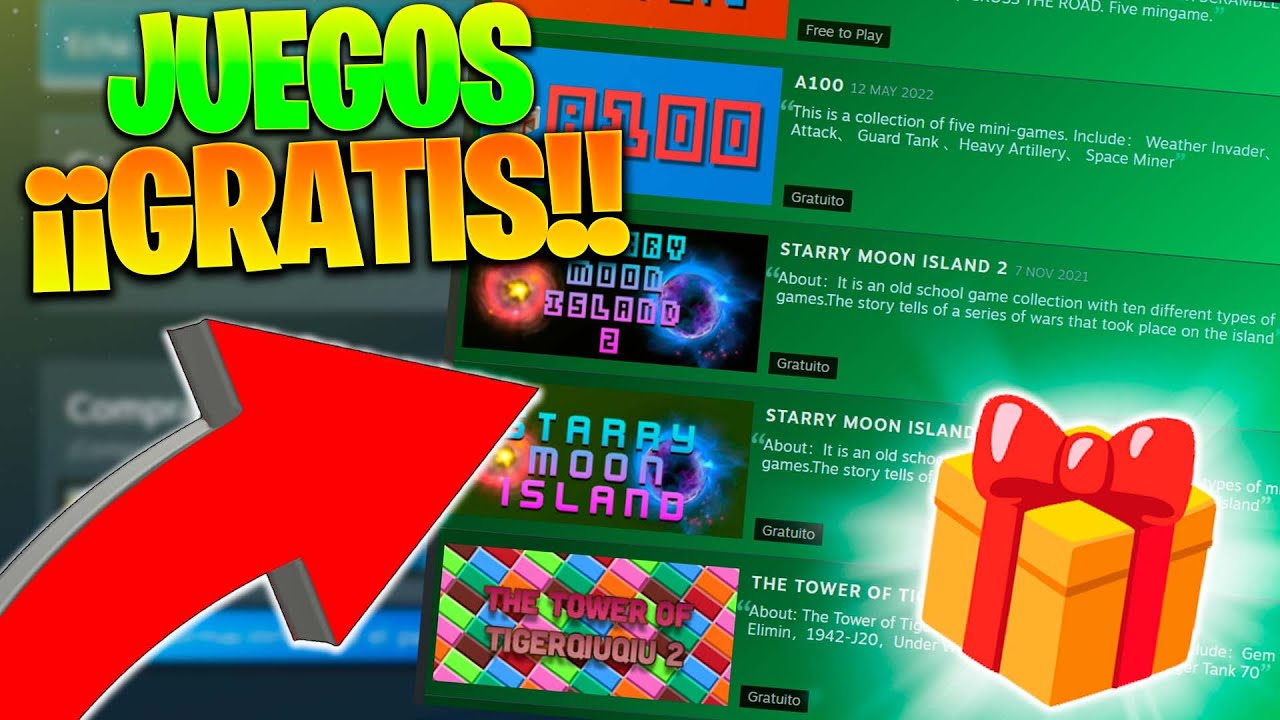 &iexcl;CORRE! 26 JUEGOS GRATIS en STEAM por TIEMPO LIMITADO