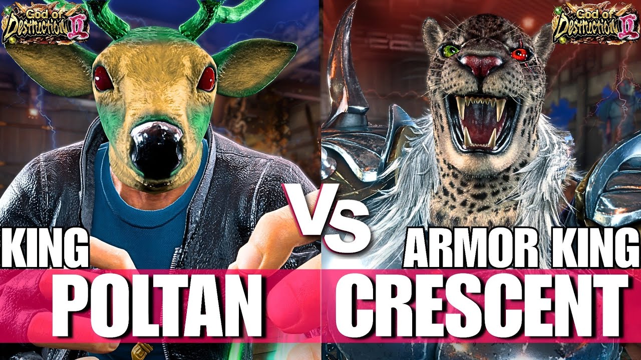 Tekken 8 - Poltan (King) vs Crescent (Armor King) | High Level Ranked Matches