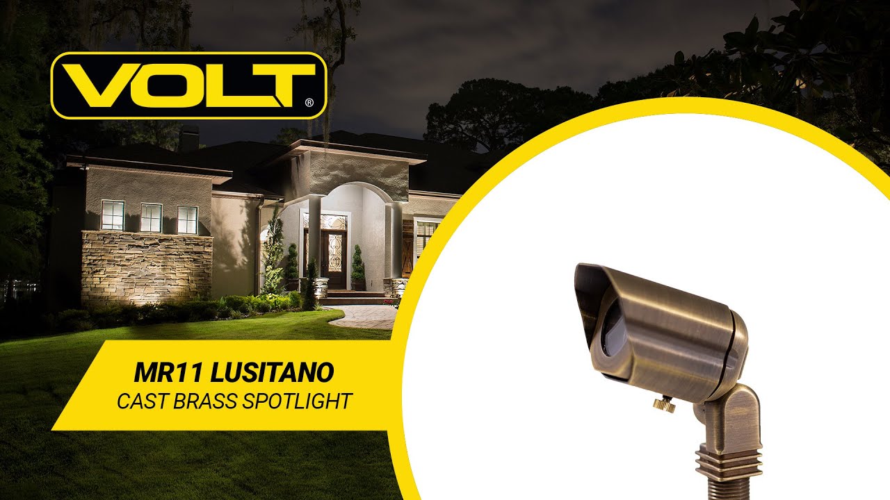 What's In The Box? | VOLT&reg; MR11 Lusitano Cast Brass Spotlight
