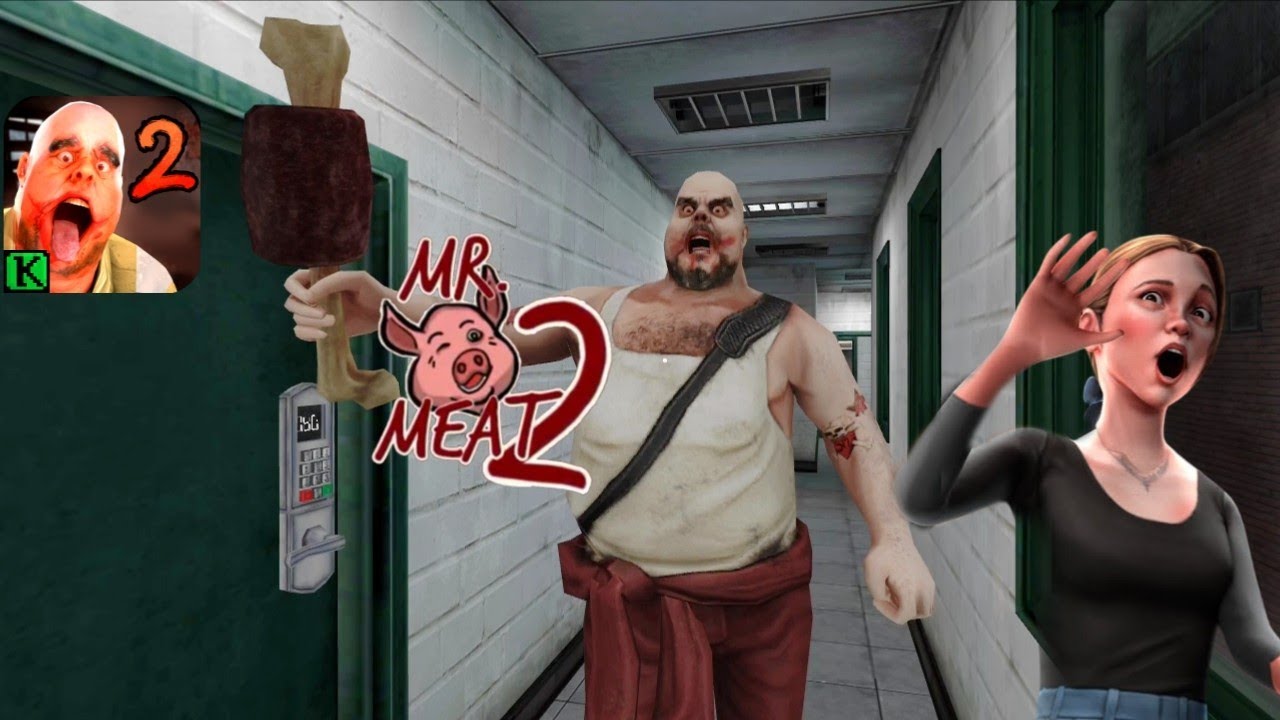 mr meat 2 main door escape gameplay part 2