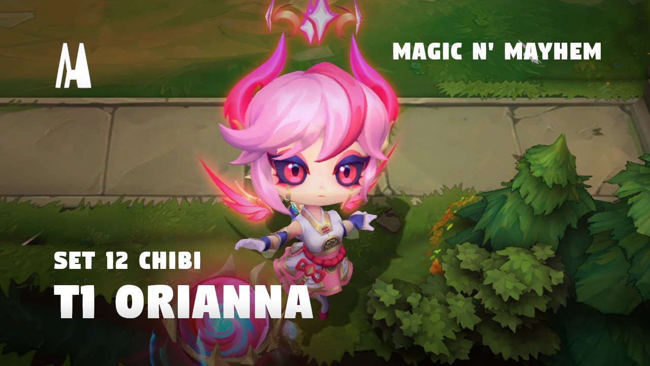 CHIBI T1 ORIANNA | FINISHER, BOOM, EMOTES | TFT SET 12