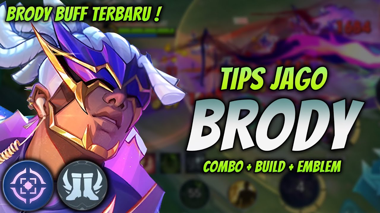 CARA MAIN BRODY BUFF ! BUILD & EMBLEM BRODY TERKUAT 2025 ! | BRODY GOLD LANE NEOBEAST GAMEPLAY