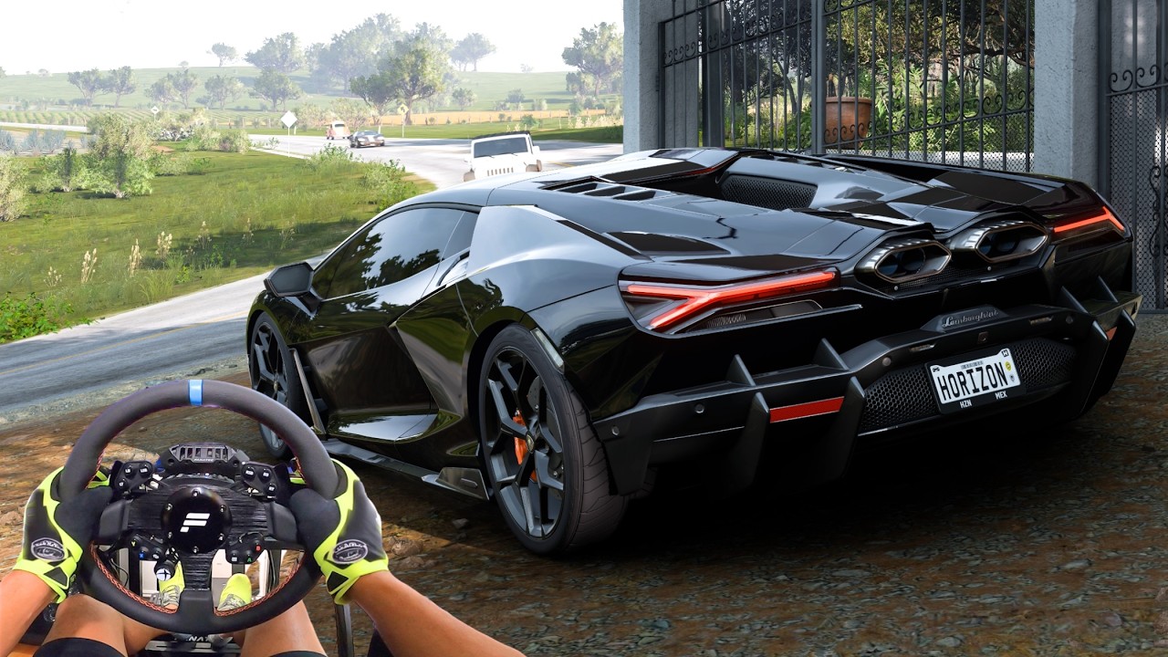 2024 Lamborghini Revuelto Gameplay | Forza Horizon 5 - 4K | Fanatec Wheel