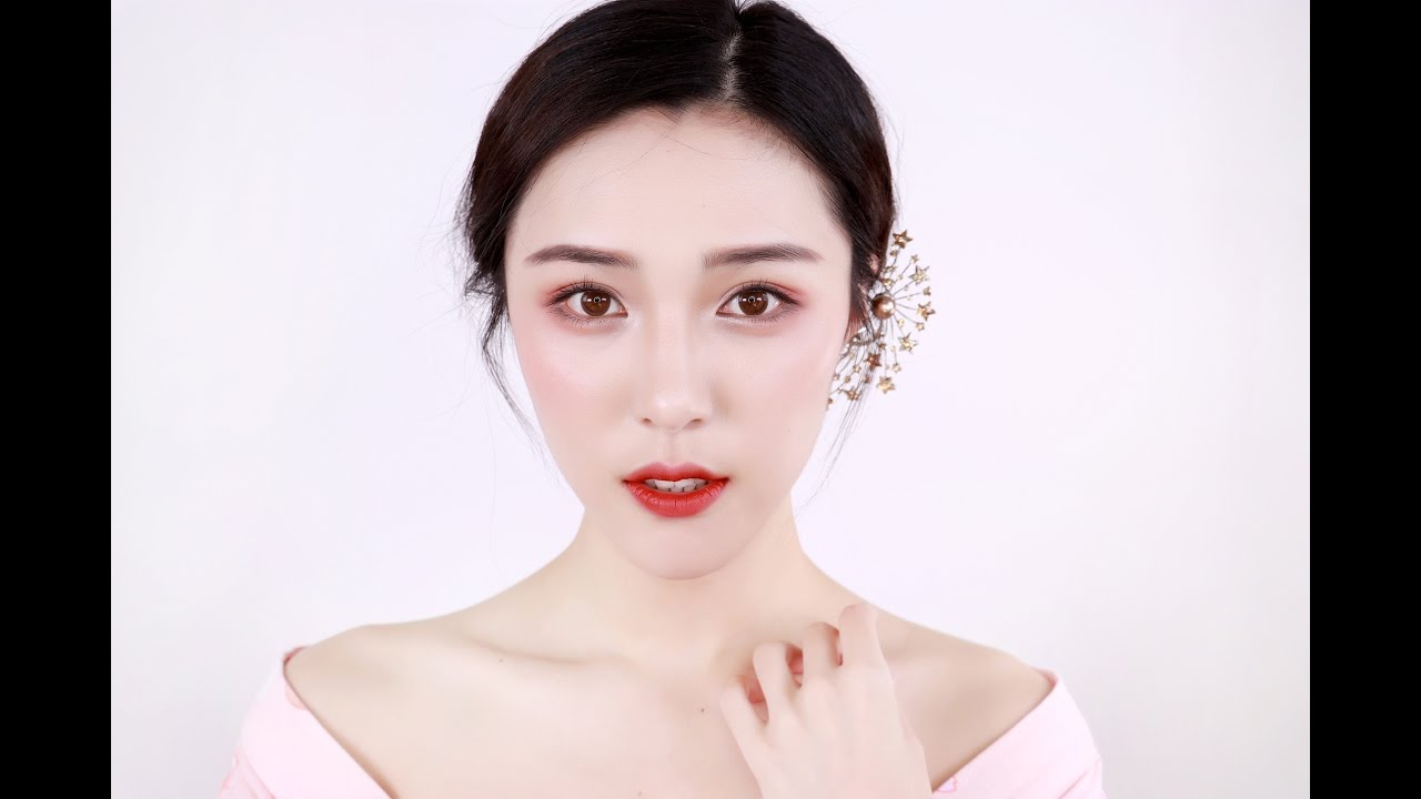 秋冬粉色樱花妆 Cherry Blossom Makeup [仇仇-qiuqiu]
