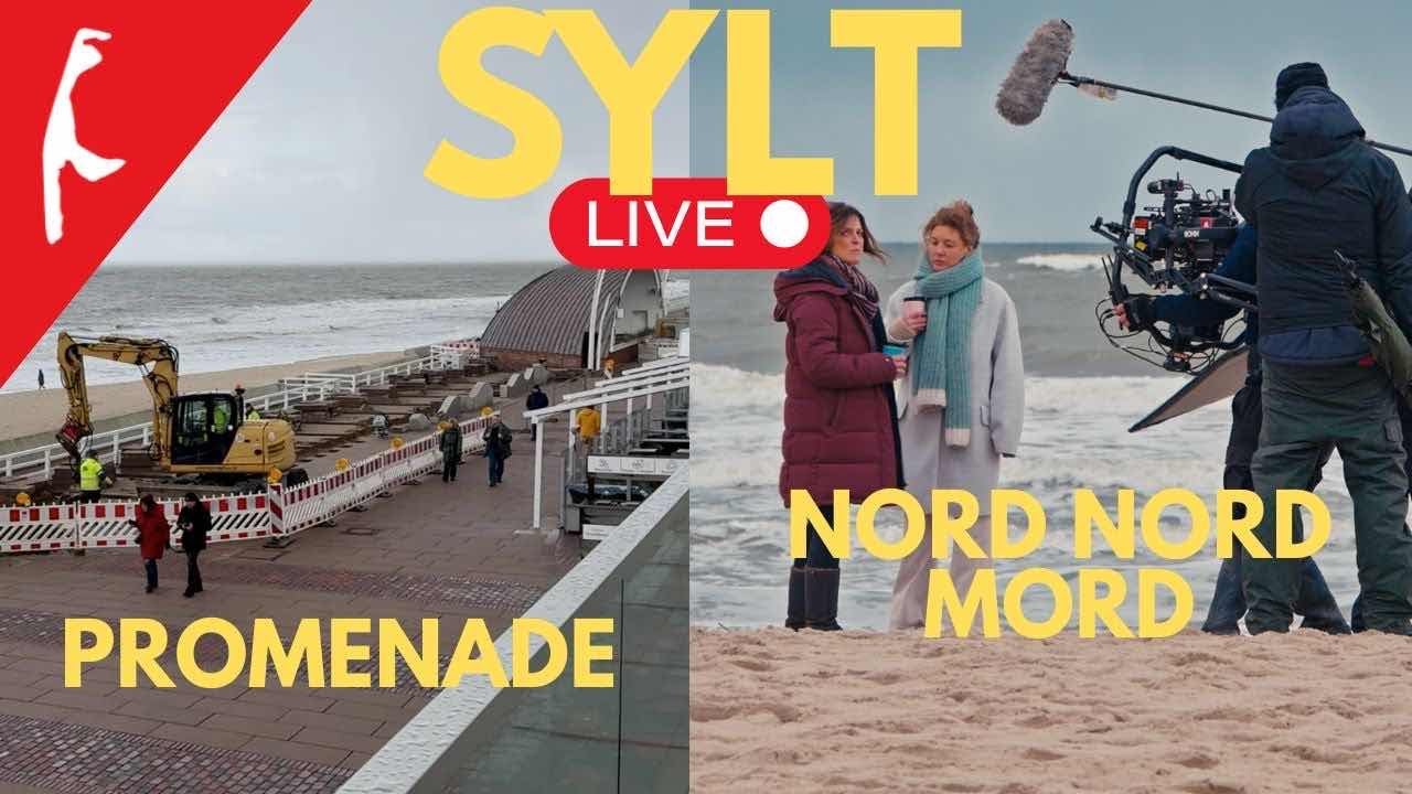 Sylt Live: Promenaden Update & Blick hinter die Nord Nord Mord Kulissen 🎬