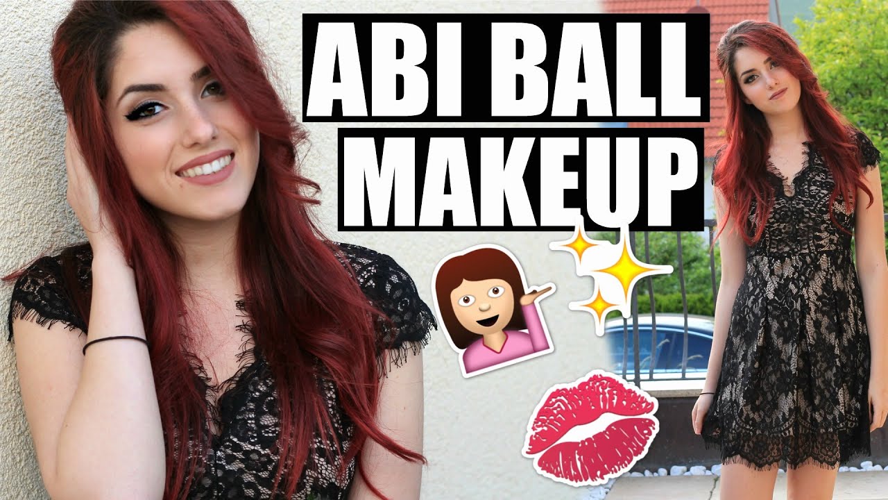 ABSCHLUSSBALL - Makeup Tutorial deutsch Drogerie + Kleid I Luisacrashion