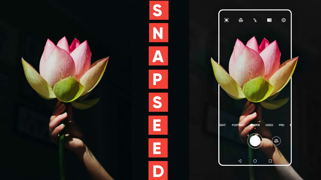 3D Mobile Frame Photo Editing in Snapseed || Snapseed || Editing on Mobile || #geekphotoo #shorts