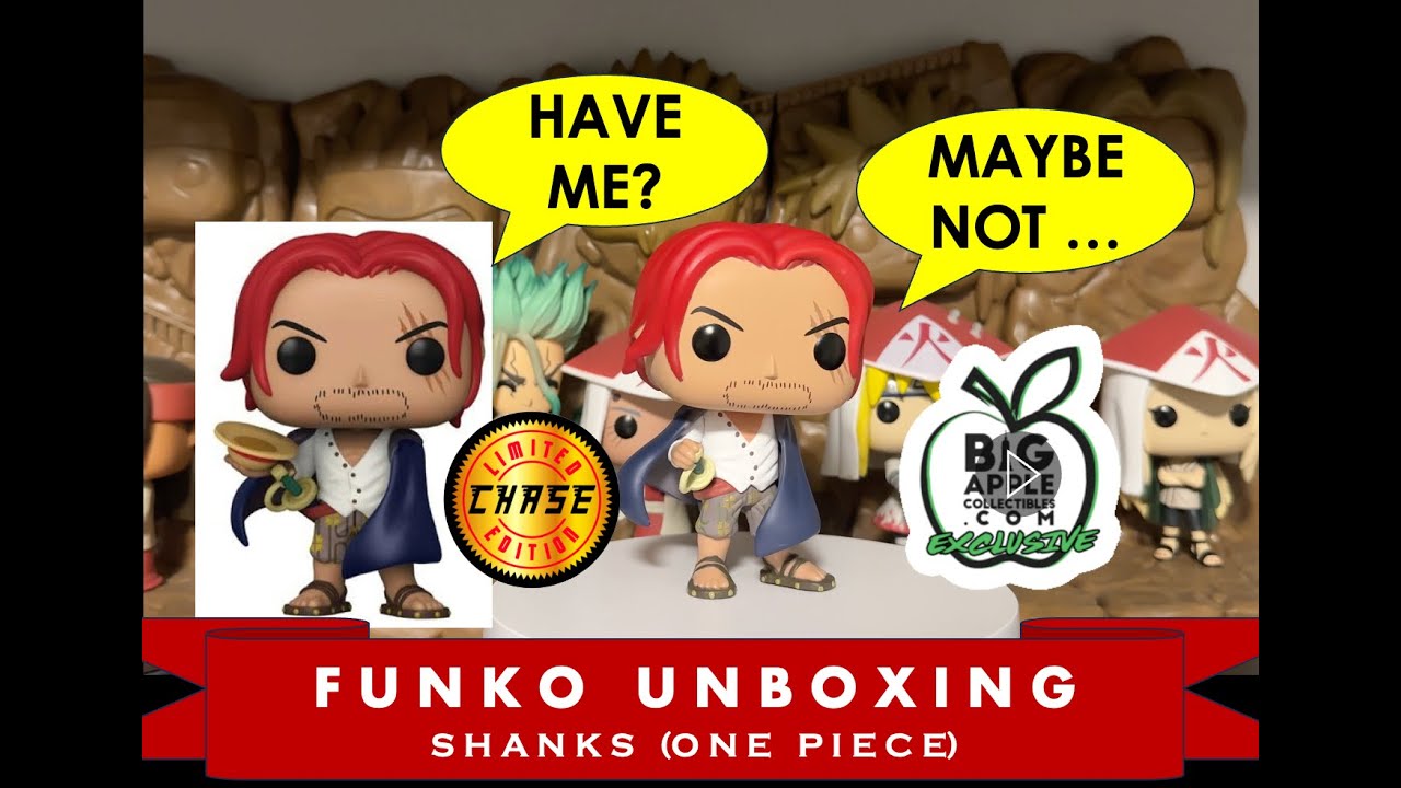 Funko Pop Unboxing and Review: One Piece - Shanks (Big Apple Collectibles Exclusive)