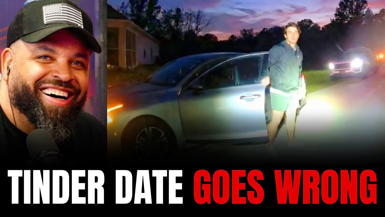 Tinder Date goes Wrong when Police Surprise Pyscho!